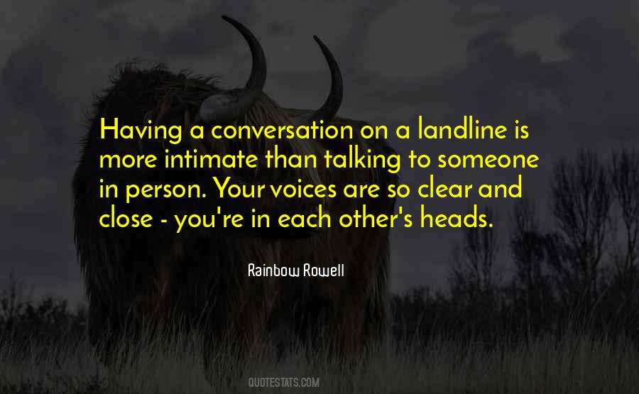 Landline Rainbow Rowell Quotes #404211