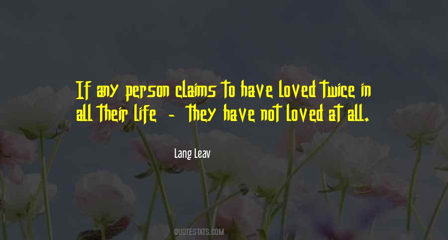 Lang Leav Love Quotes #2882