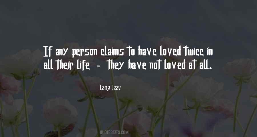 Lang Quotes #2882