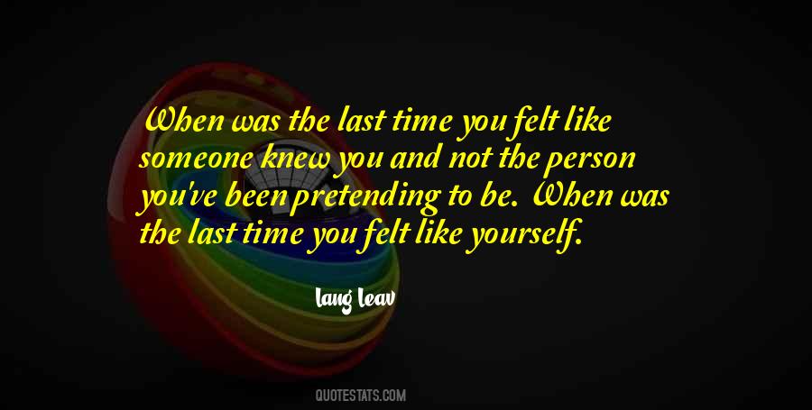 Lang Quotes #299425