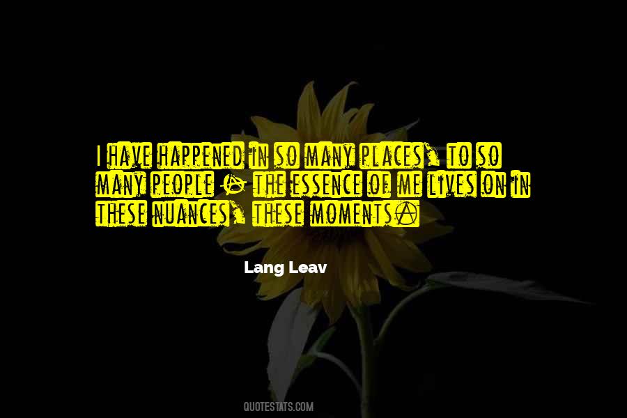 Lang Quotes #63803