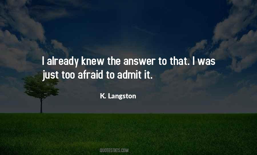 Langston Quotes #376983