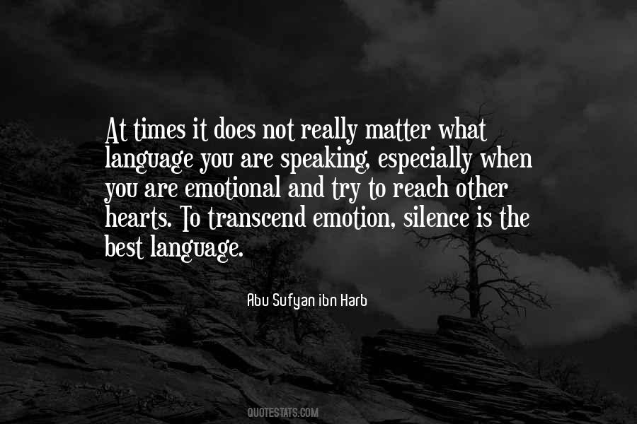 Language And Silence Quotes #451698