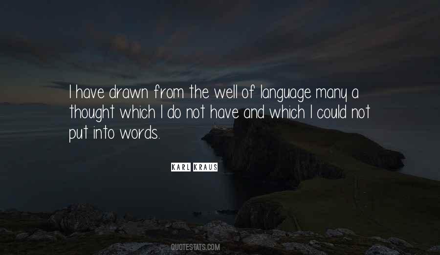 Language And Thought Quotes #1096813