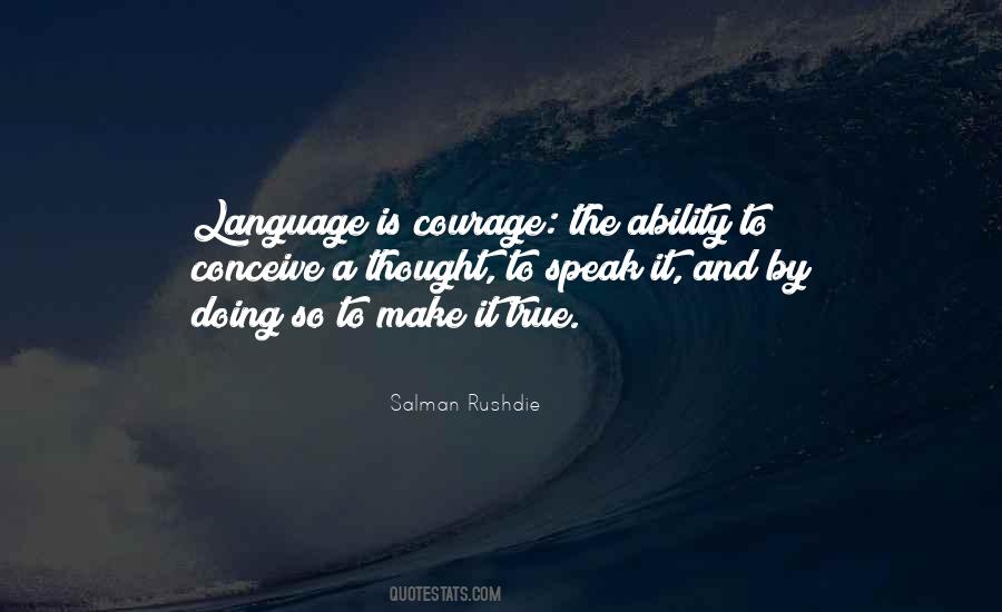 Language And Thought Quotes #42787