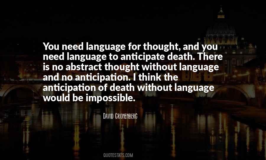 Language And Thought Quotes #657791