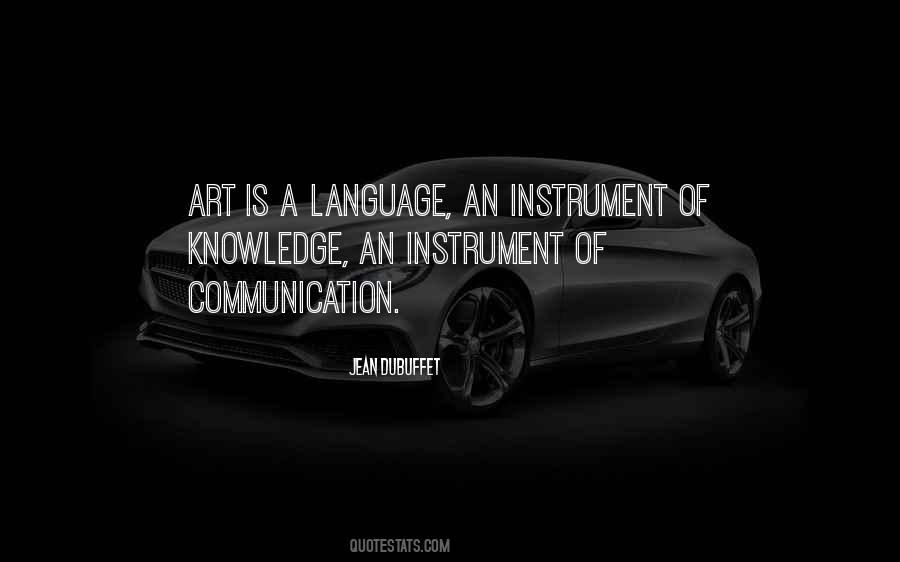 Language Art Quotes #16800