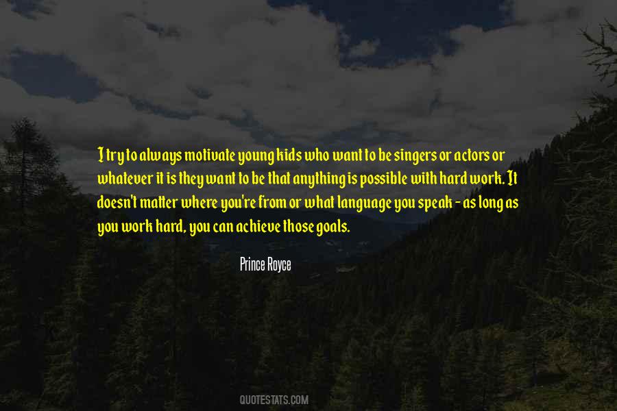 Language Doesn't Matter Quotes #27671