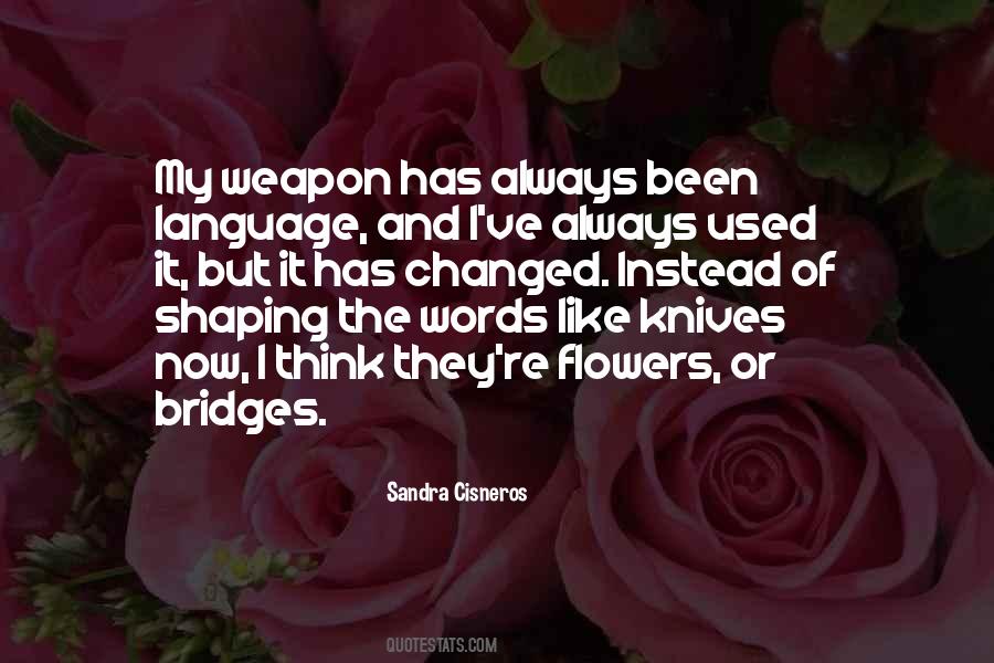 Language Of Flowers Quotes #31913