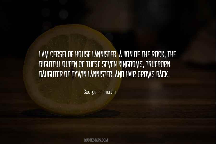 Lannister Quotes #195157