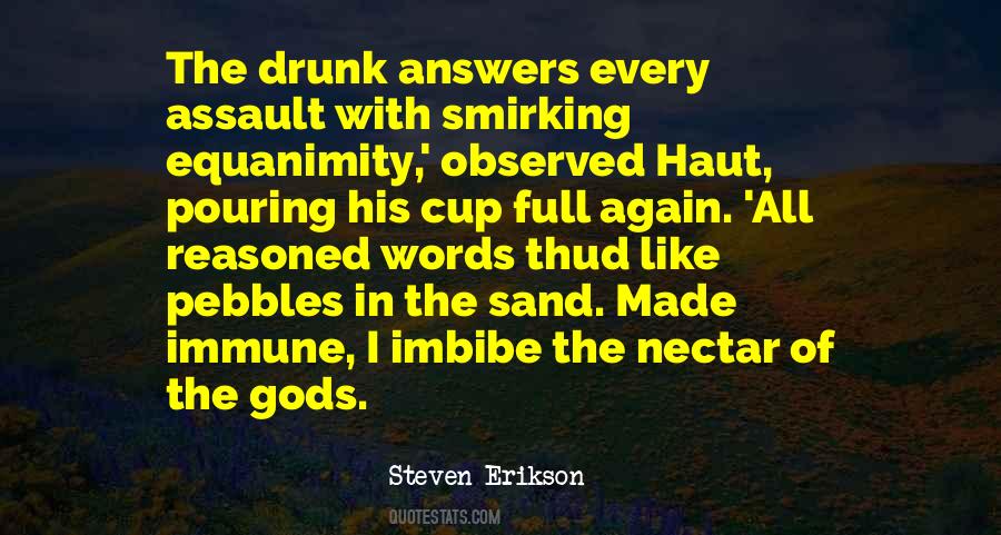 Quotes About Drunk Words #276950