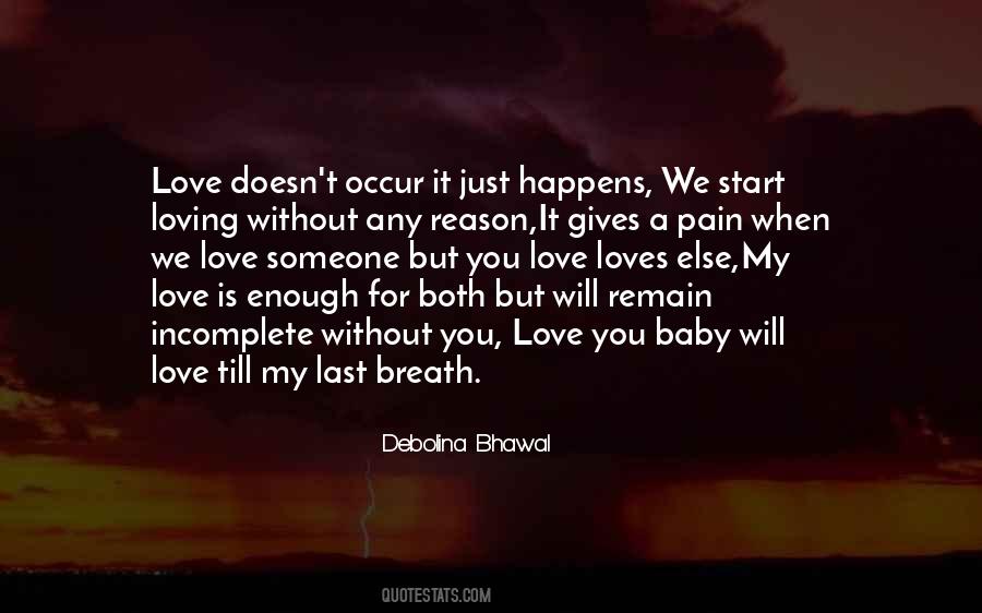 Last Breath Love Quotes #663908