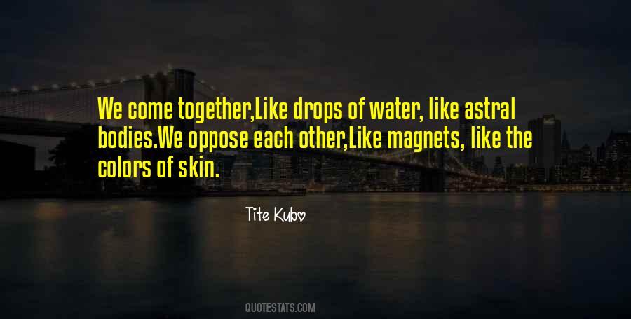 Quotes About Drops Of Water #1330391