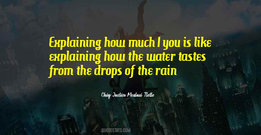 Quotes About Drops Of Water #1751035