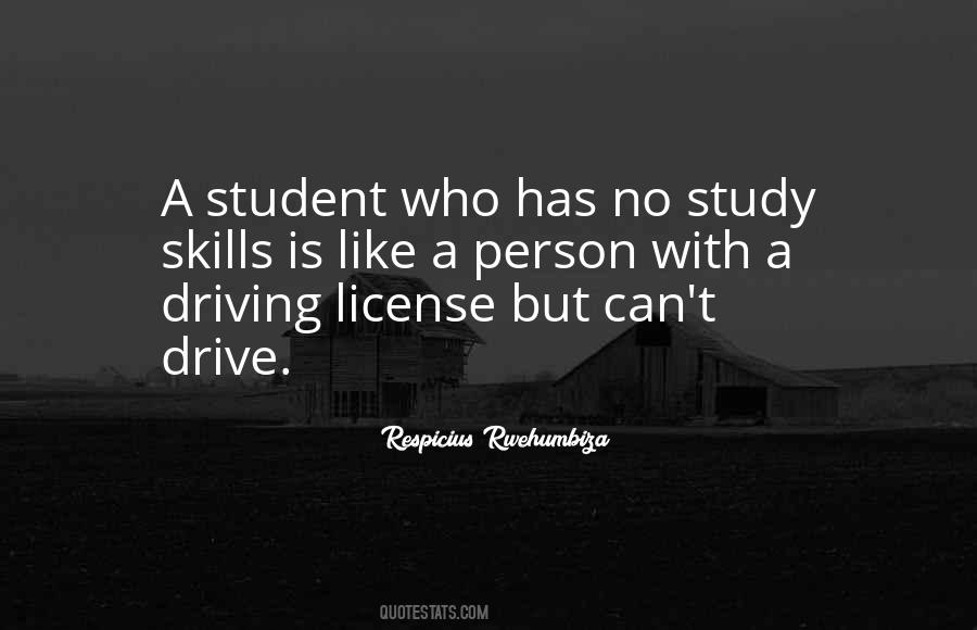 Quotes About Driving License #1038364