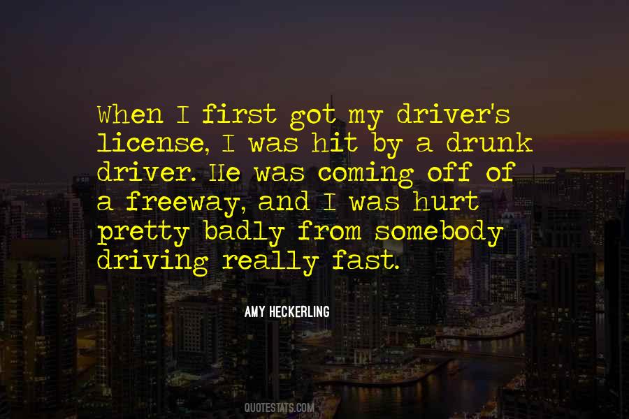 Quotes About Driving License #34839