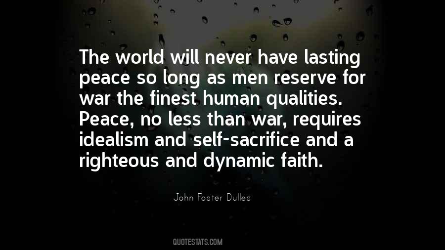 Lasting Peace Quotes #129049