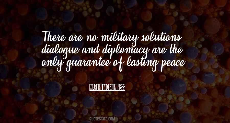 Lasting Peace Quotes #1516505