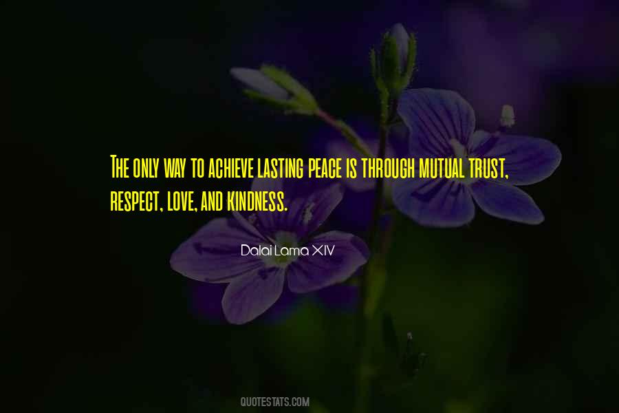 Lasting Peace Quotes #1630626