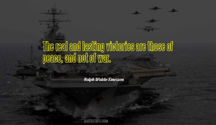 Lasting Peace Quotes #1690192