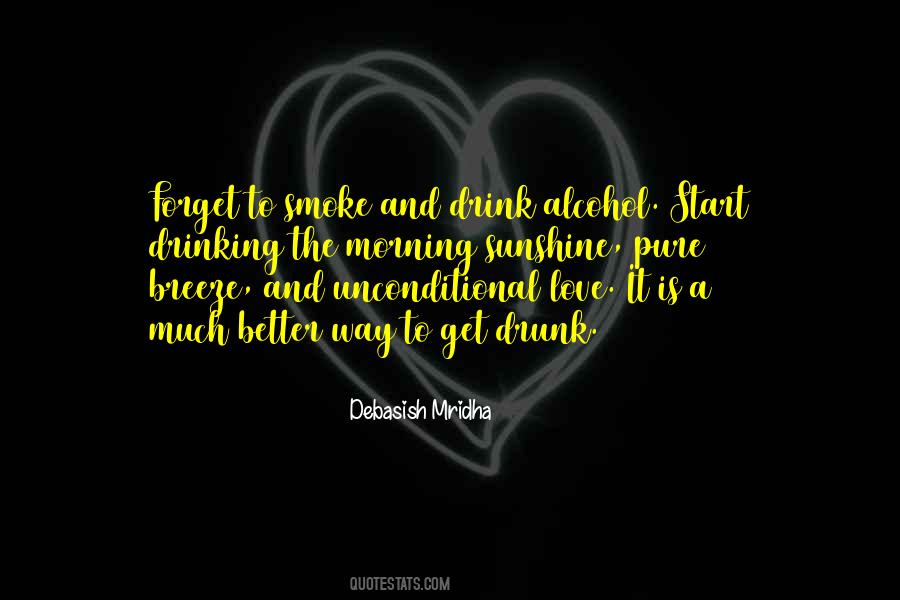 Quotes About Drinking In The Morning #1656413