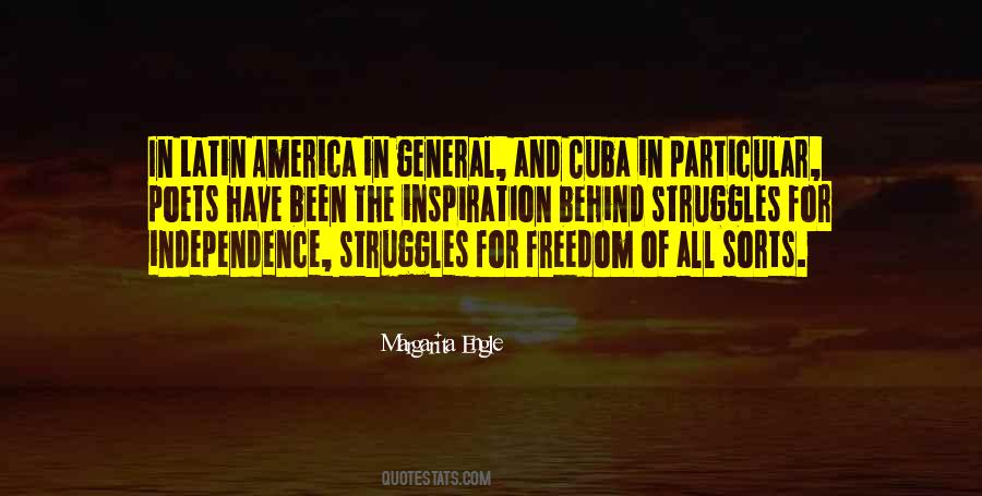 Latin America Independence Quotes #1410372