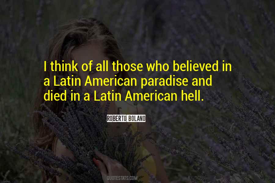 Latin American Quotes #1586888