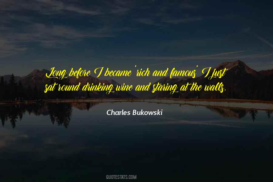 Quotes About Drinking Bukowski #1605787