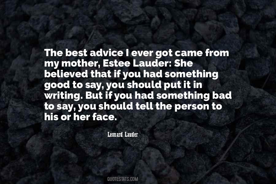 Lauder Quotes #525673