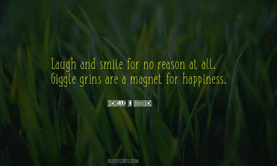 Laughing Without Reason Quotes #1357030