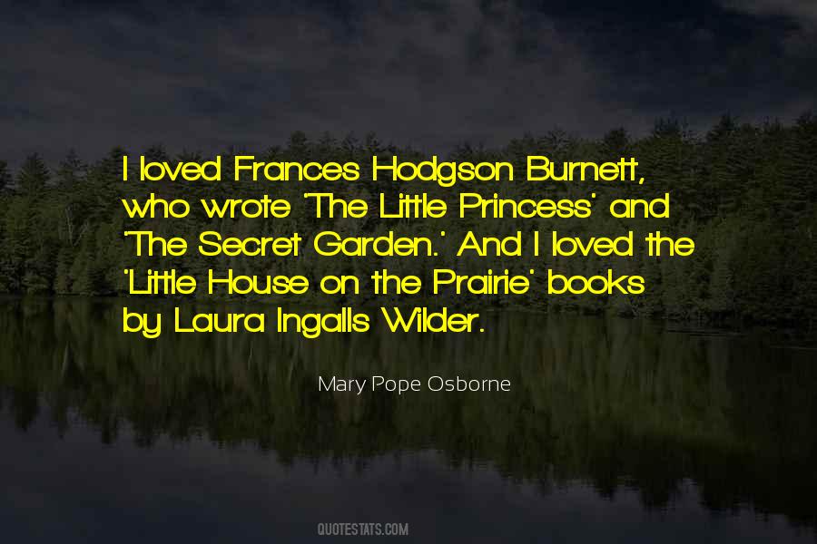 Laura Ingalls Wilder's Quotes #1219986