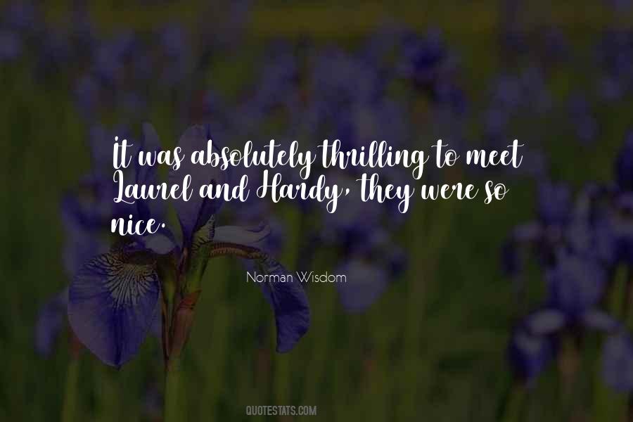 Laurel & Hardy Quotes #116597