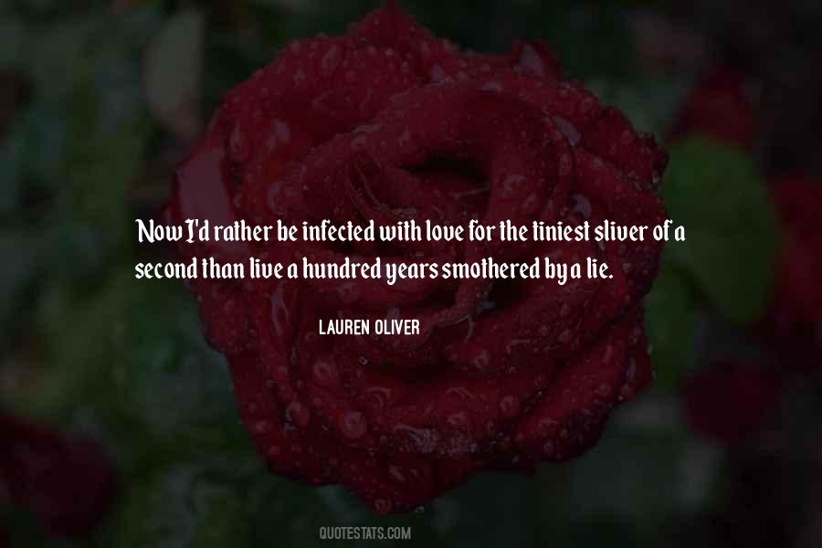 Lauren Oliver Love Quotes #144003