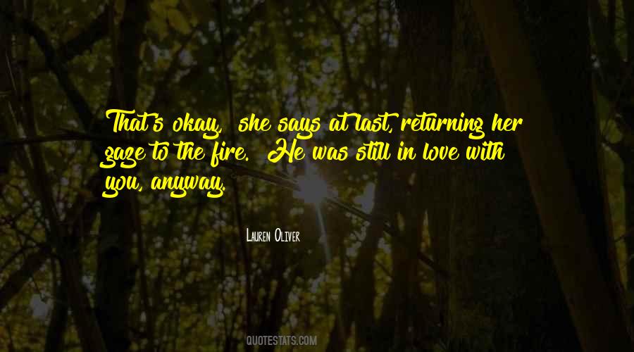 Lauren Oliver Love Quotes #1507280