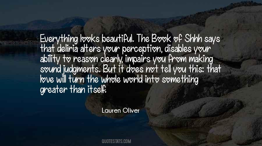 Lauren Oliver Love Quotes #1598649