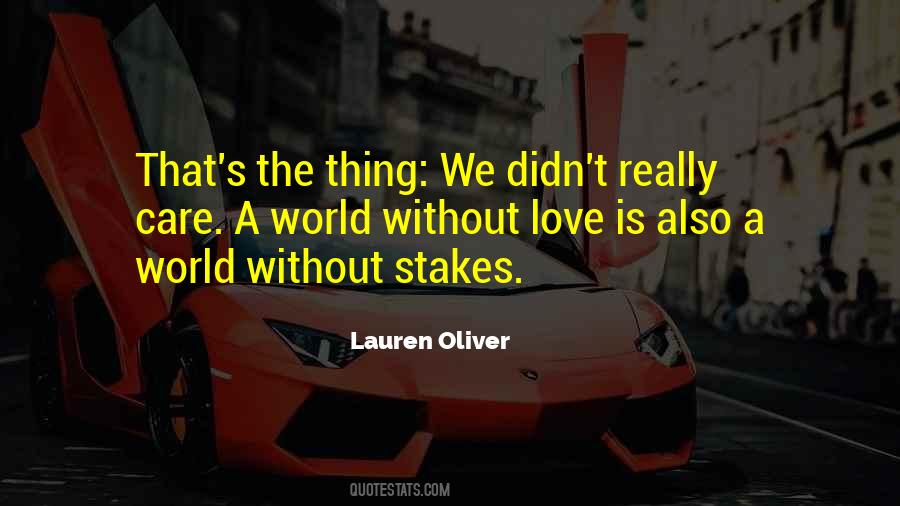 Lauren Oliver Love Quotes #265846