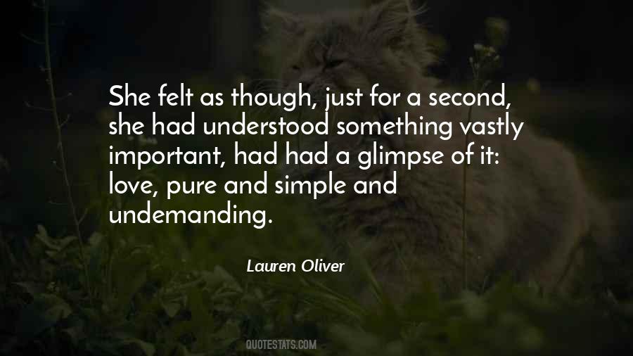 Lauren Oliver Love Quotes #712903