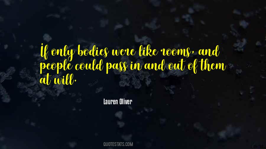 Lauren Oliver Rooms Quotes #1594213