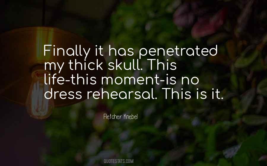Quotes About Dress Rehearsal #1707318