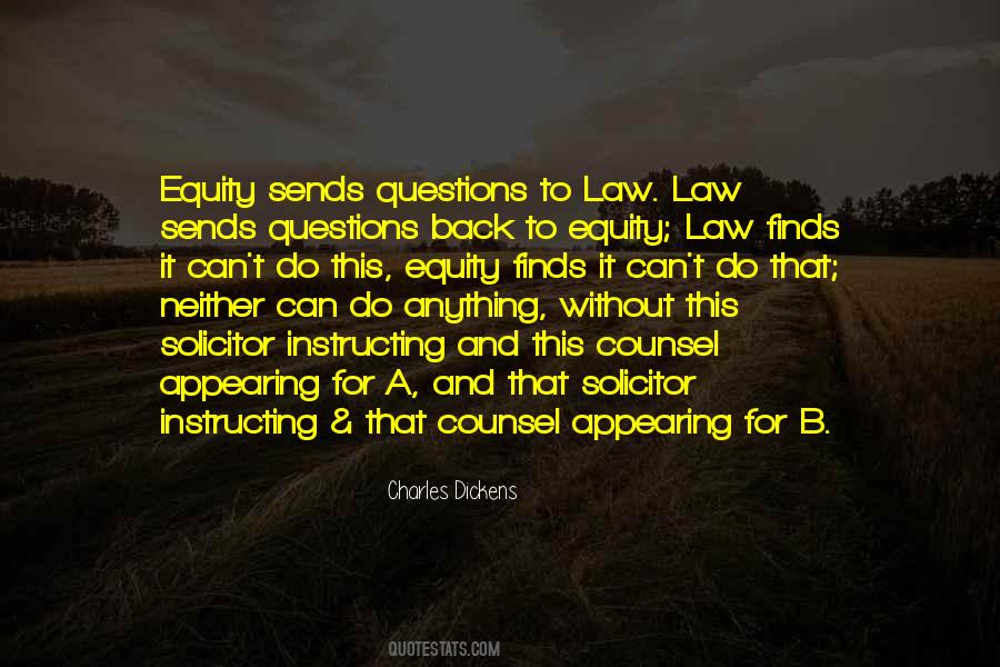 Law And Equity Quotes #1840033