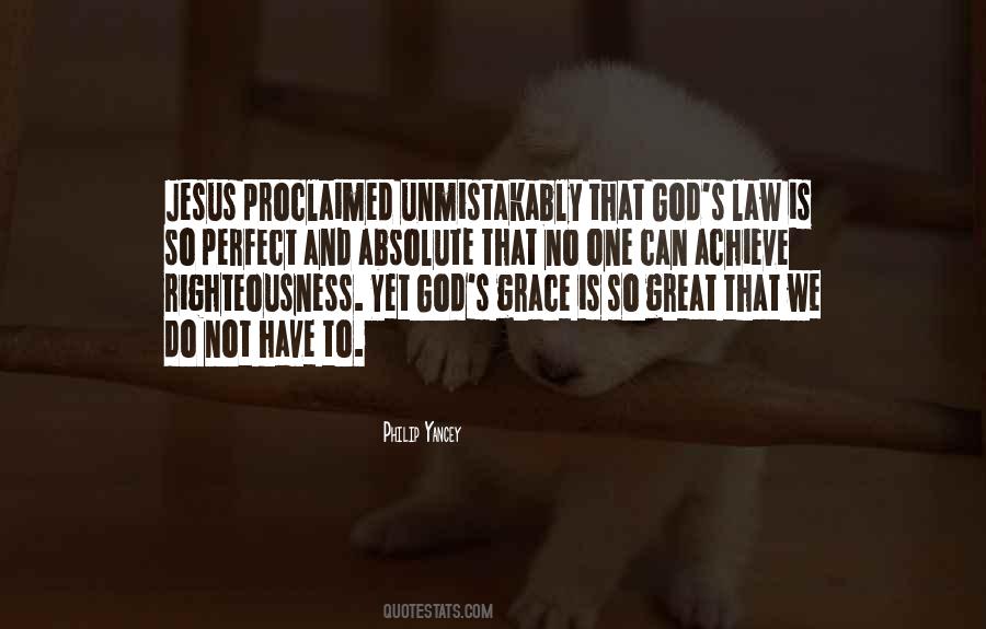 Law And Grace Quotes #1560631