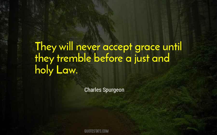 Law And Grace Quotes #36828