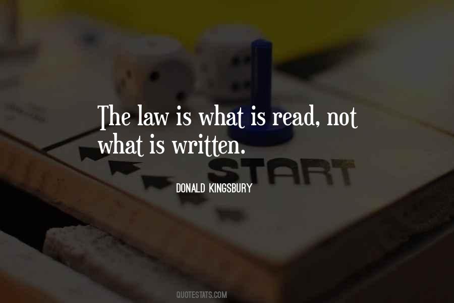 Law Interpretation Quotes #976987