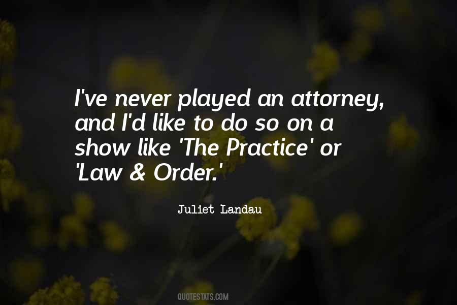 Law Order Quotes #1491628