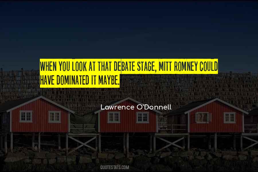 Lawrence O Donnell Quotes #438975