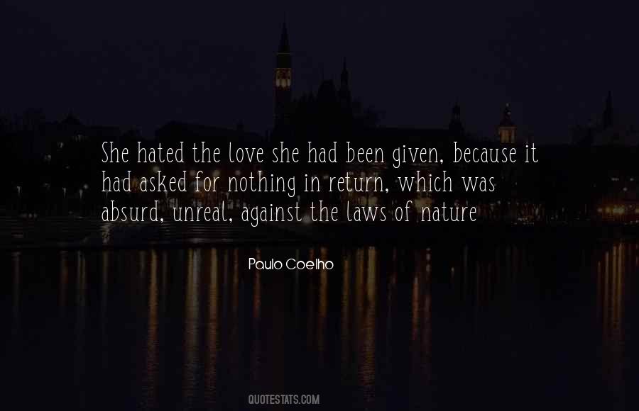 Laws Of Love Quotes #1018629
