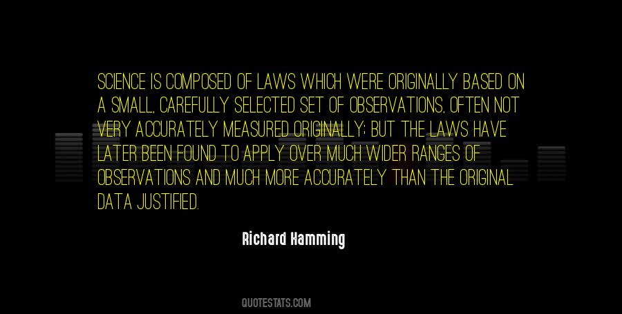 Laws Of Science Quotes #75541