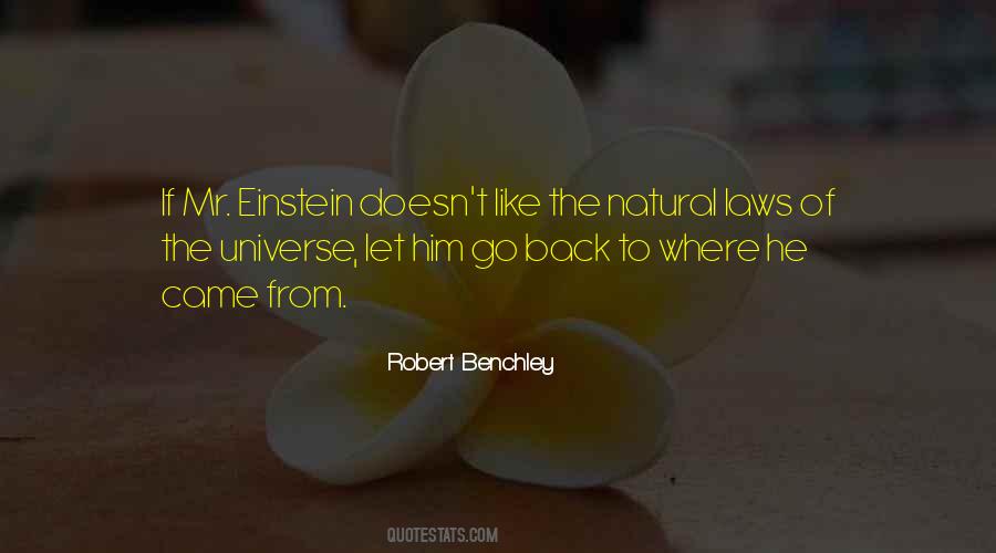 Laws Of Universe Quotes #1064306