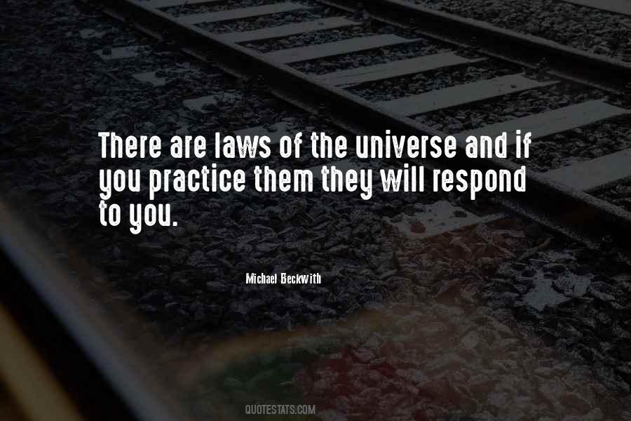 Laws Of Universe Quotes #1102505