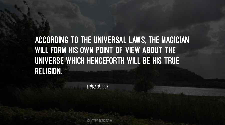 Laws Of Universe Quotes #455825